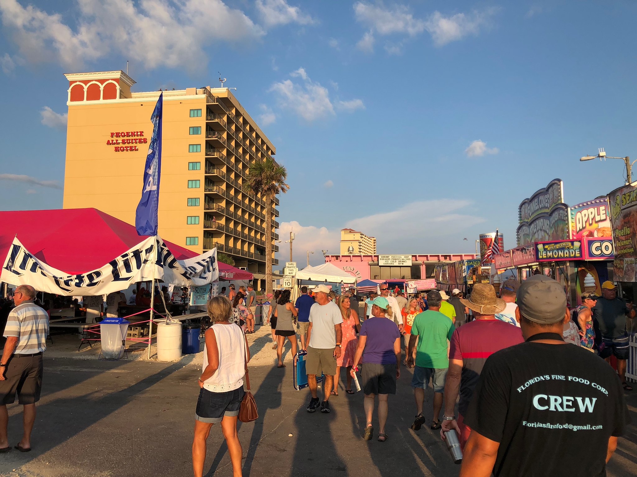 Fall festival atmosphere in Gulf Shores Alabama
