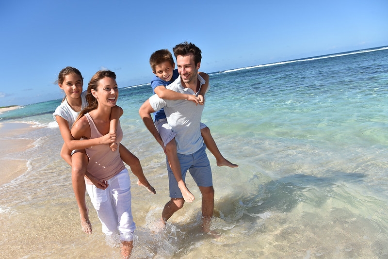 Family enjoying outdoor activities on Alabama's Gulf Coast