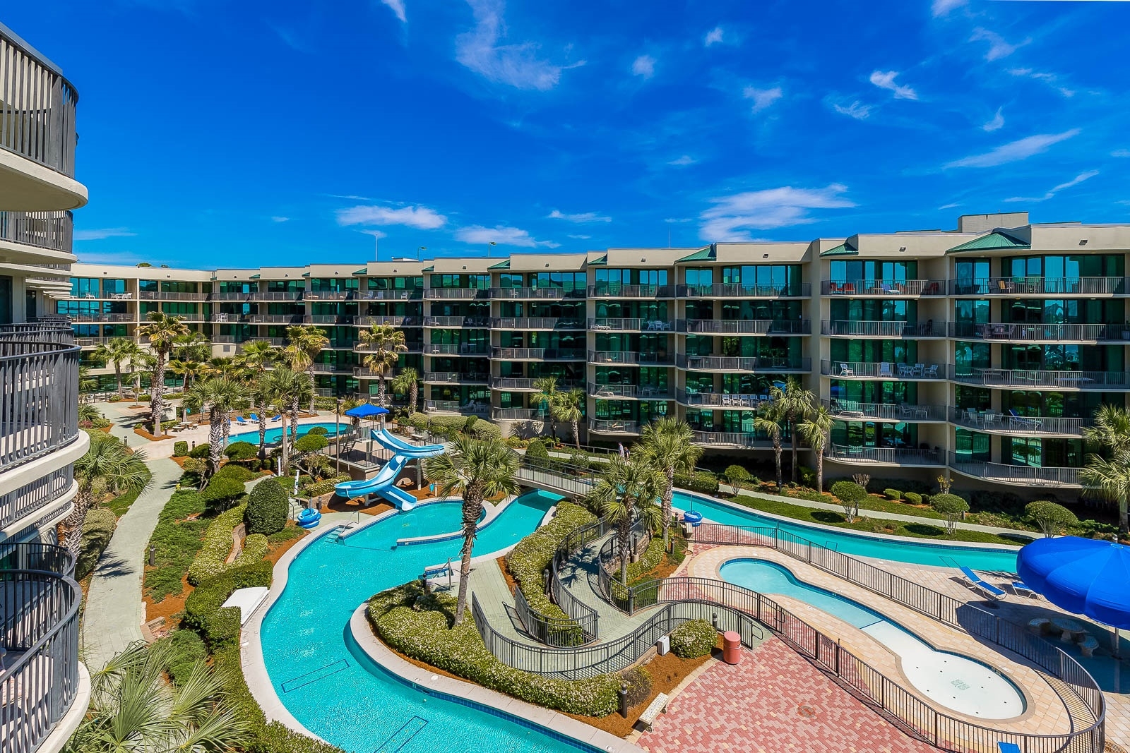 Private balcony view at Phoenix Orange Beach Unit 1906