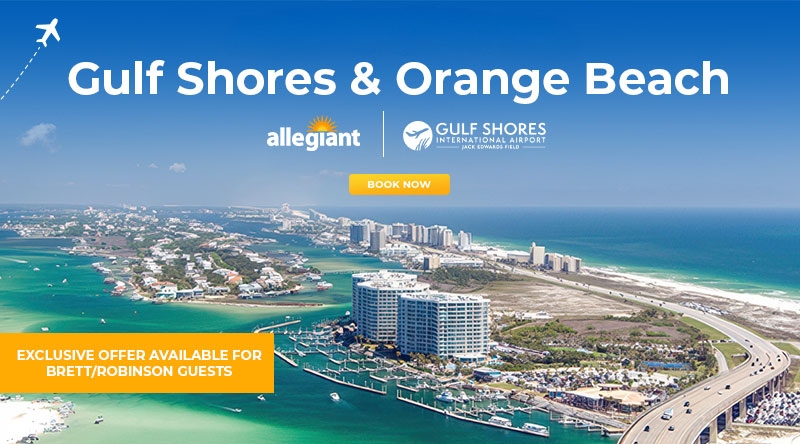 Mobile flight schedule preview for nonstop Gulf Shores routes