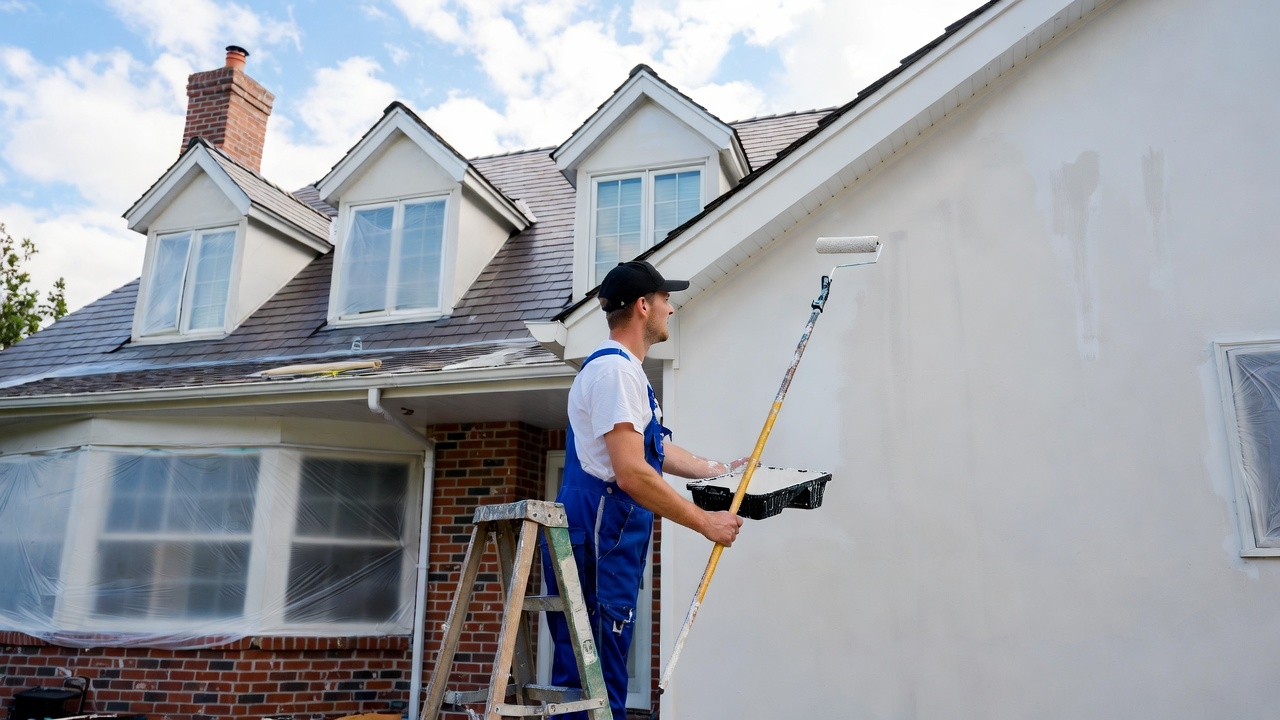 Exterior repaint by AC Construction & More