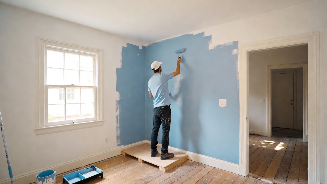 Interior repaint by AC Construction & More