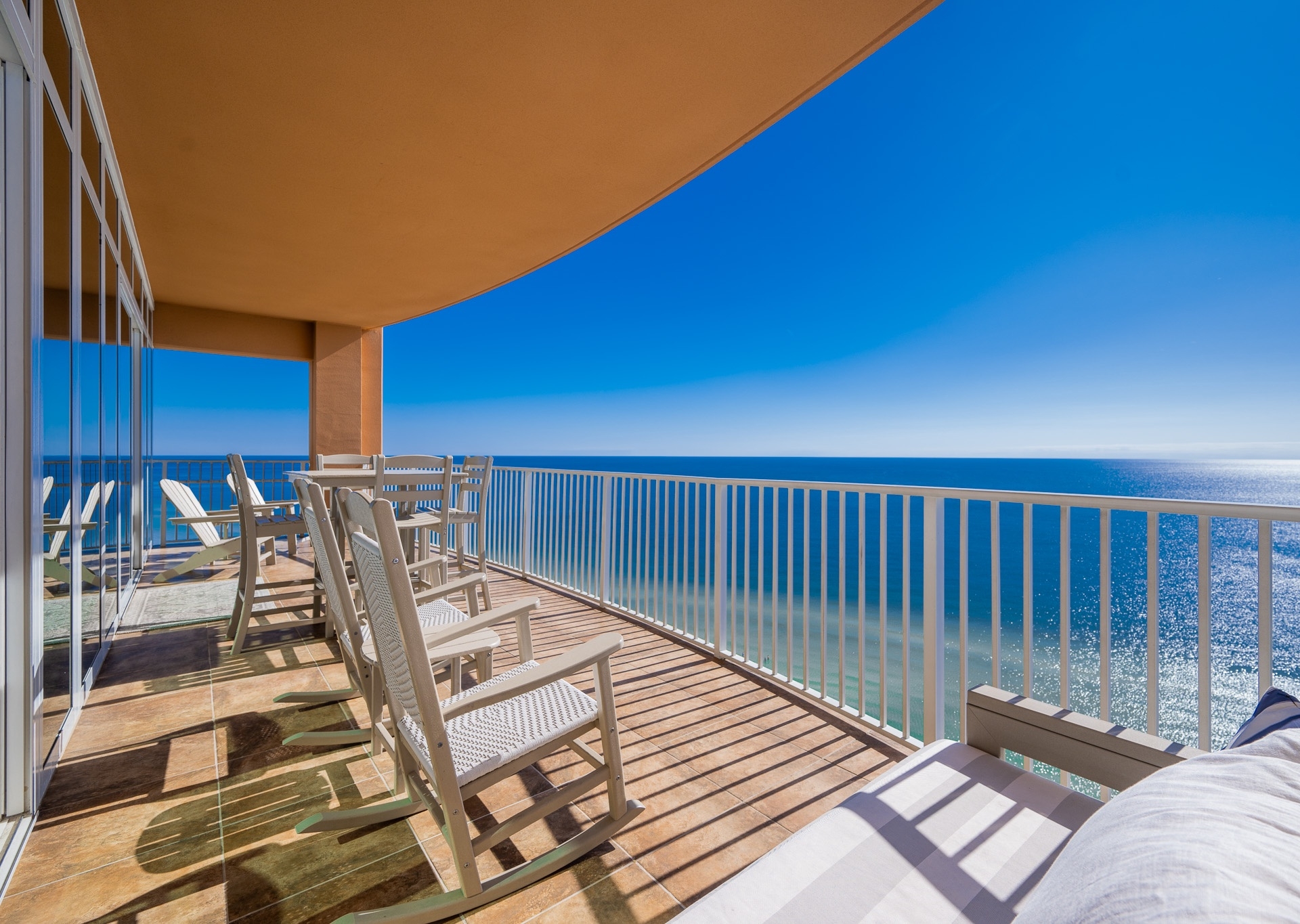 Living area at Phoenix Orange Beach Unit 1906