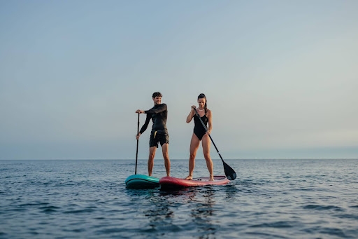 Kayaking and paddleboarding experience for couples on the Gulf Coast
